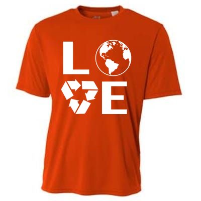 Love Earth Happy Earth Day Save Earth Gift Cooling Performance Crew T-Shirt