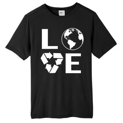 Love Earth Happy Earth Day Save Earth Gift Tall Fusion ChromaSoft Performance T-Shirt