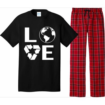 Love Earth Happy Earth Day Save Earth Gift Pajama Set