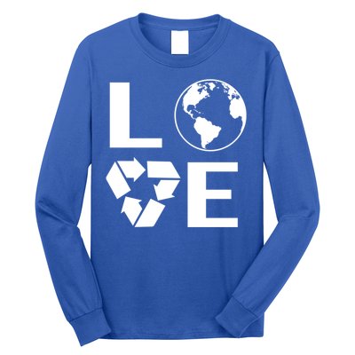 Love Earth Happy Earth Day Save Earth Gift Long Sleeve Shirt