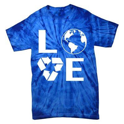 Love Earth Happy Earth Day Save Earth Gift Tie-Dye T-Shirt