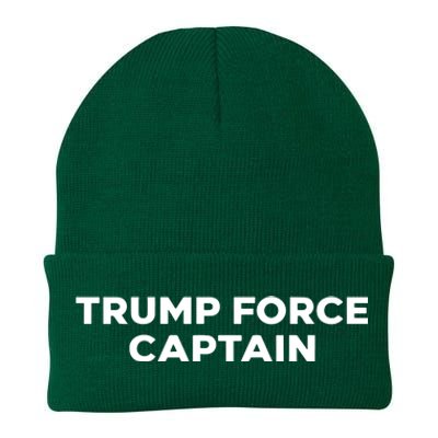 Limited Elizabeth Helgelien Wearing Trump Force Captain Knit Cap Winter Beanie