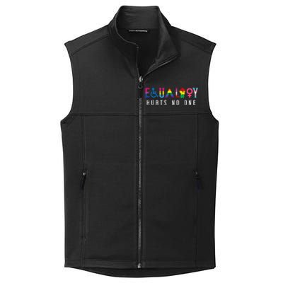 Lgbt Equality Hurts No One Pride Human Rights Collective Smooth Fleece Vest