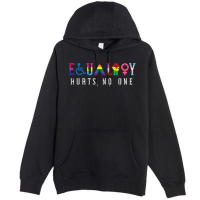 Lgbt Equality Hurts No One Pride Human Rights Premium Pullover Hoodie