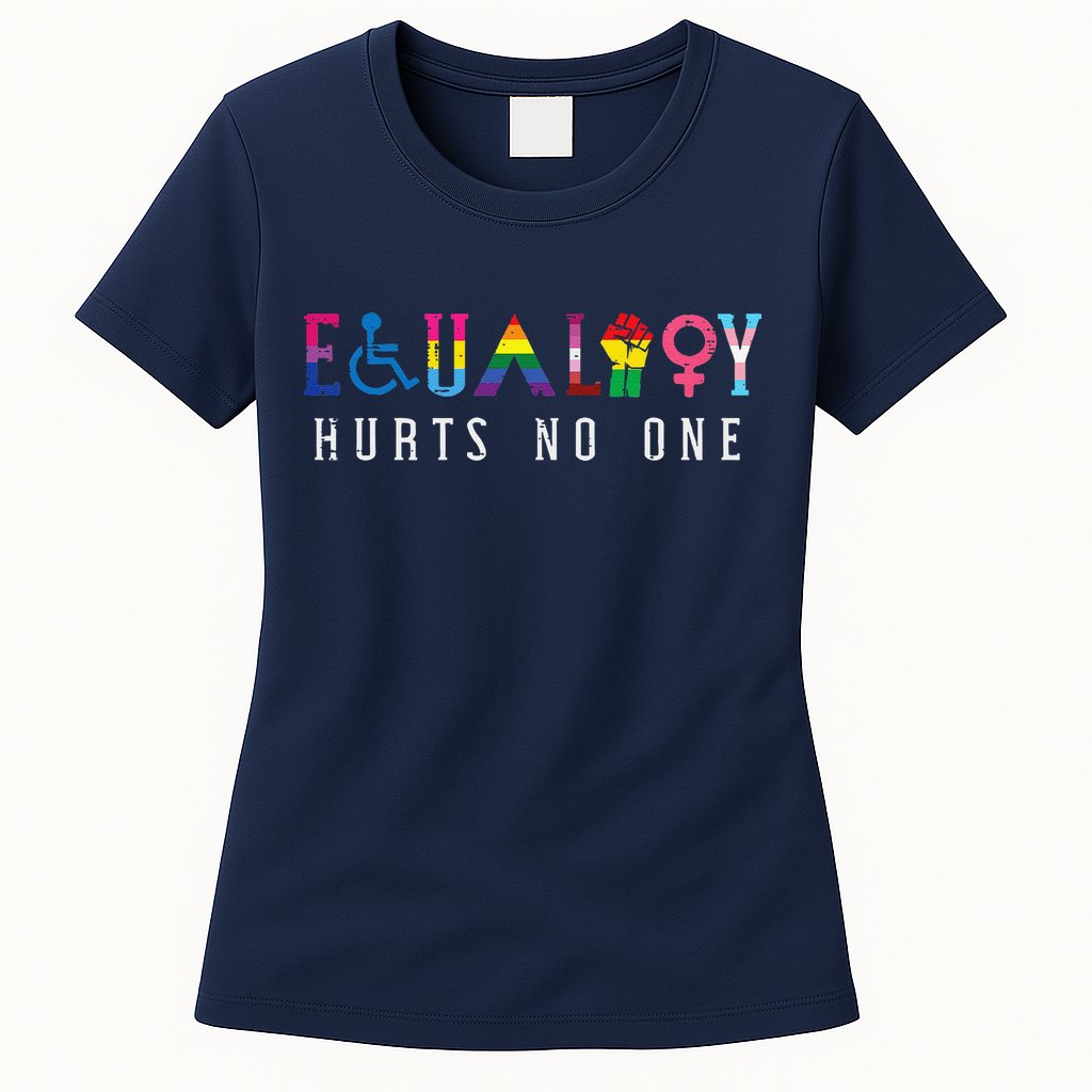 Lgbt Equality Hurts No One Pride Human Rights Womens T-Shirt