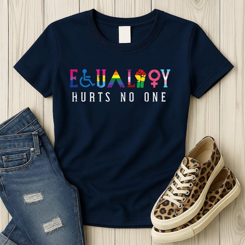 Lgbt Equality Hurts No One Pride Human Rights Womens T-Shirt