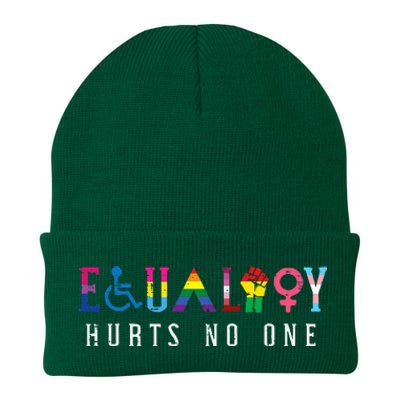 Lgbt Equality Hurts No One Pride Human Rights Knit Cap Winter Beanie