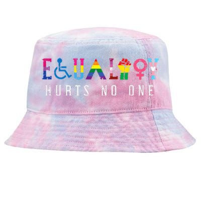 Lgbt Equality Hurts No One Pride Human Rights Tie-Dyed Bucket Hat