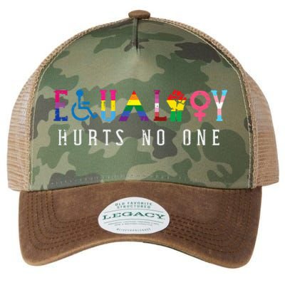 Lgbt Equality Hurts No One Pride Human Rights Legacy Tie Dye Trucker Hat