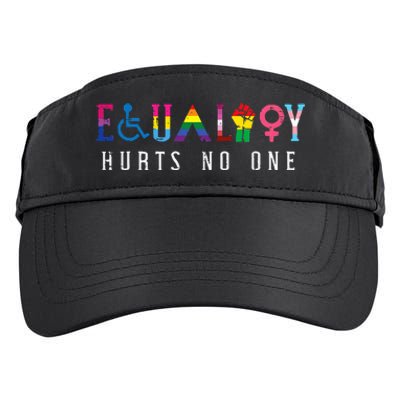 Lgbt Equality Hurts No One Pride Human Rights Adult Drive Performance Visor