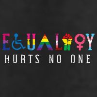 Lgbt Equality Hurts No One Pride Human Rights Adult Drive Performance Visor