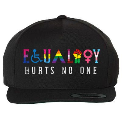 Lgbt Equality Hurts No One Pride Human Rights Wool Snapback Cap