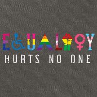 Lgbt Equality Hurts No One Pride Human Rights Cotton Canvas Backpack