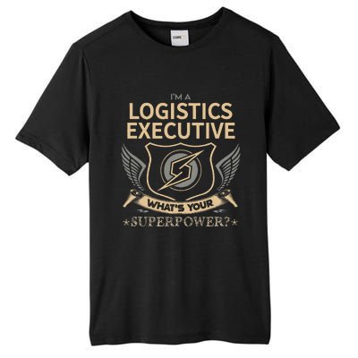 Logistics Executive Job Tall Fusion ChromaSoft Performance T-Shirt