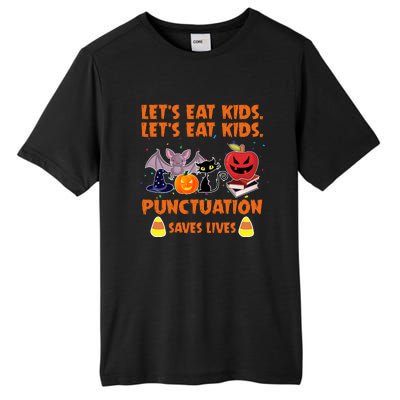 LetS Eat Kids Punctuation Tall Fusion ChromaSoft Performance T-Shirt