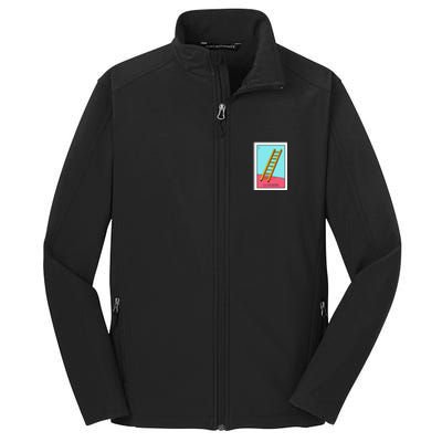 La Escalera Lottery Gift The Ladder Card Mexican Lottery Core Soft Shell Jacket