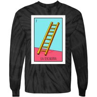 La Escalera Lottery Gift The Ladder Card Mexican Lottery Tie-Dye Long Sleeve Shirt