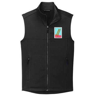 La Escalera Lottery Gift The Ladder Card Mexican Lottery Collective Smooth Fleece Vest