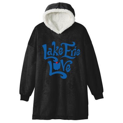 Lake Erie Love Hooded Wearable Blanket