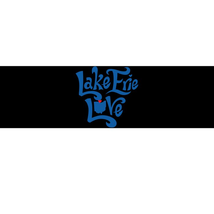 Lake Erie Love Bumper Sticker