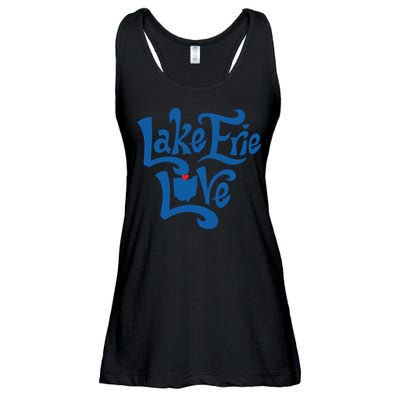 Lake Erie Love Ladies Essential Flowy Tank