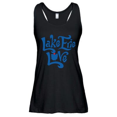 Lake Erie Love Ladies Essential Flowy Tank