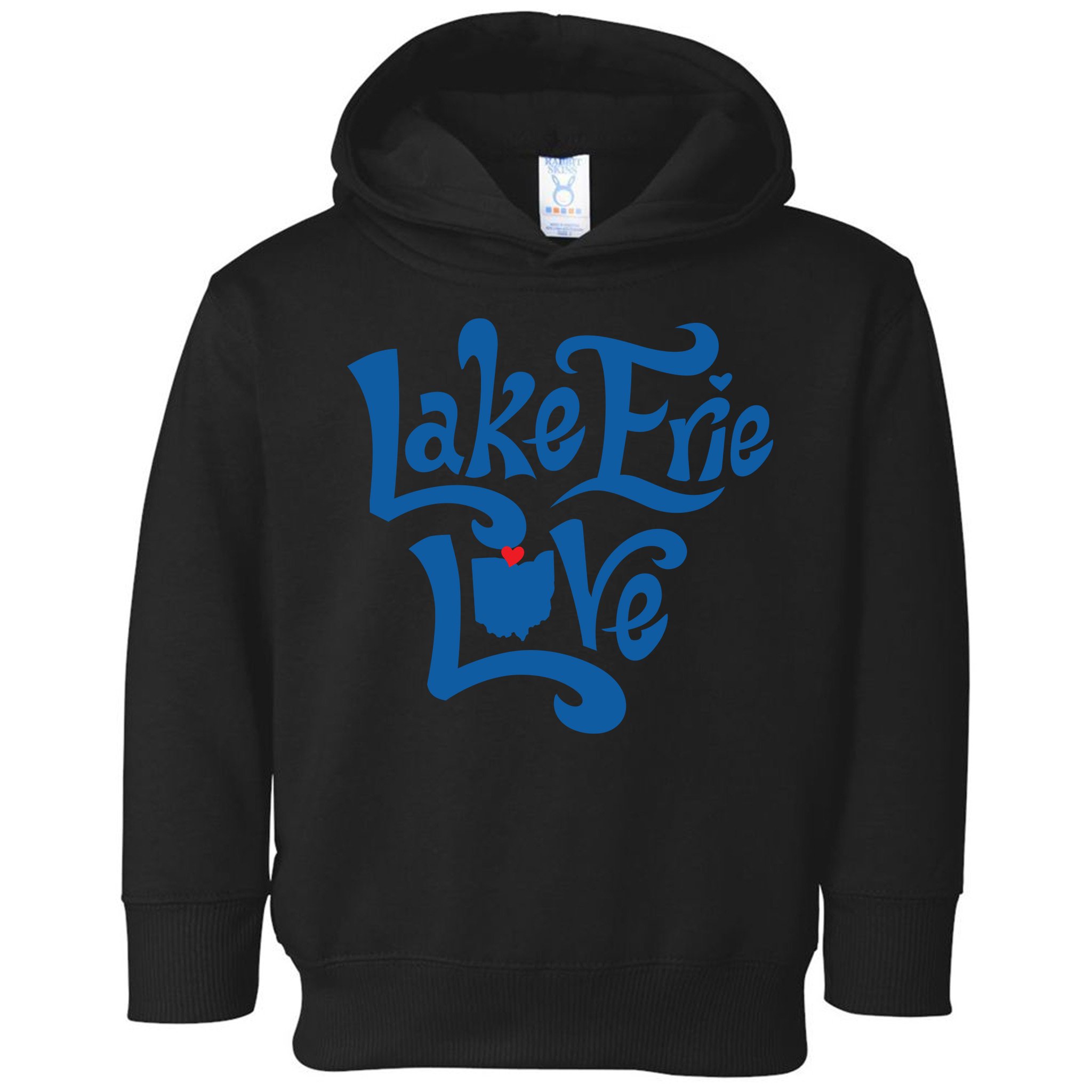 Lake Erie Love Toddler Hoodie