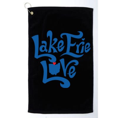 Lake Erie Love Platinum Collection Golf Towel