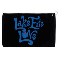 Lake Erie Love Grommeted Golf Towel