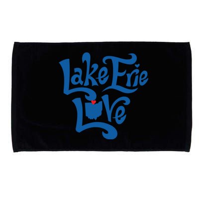 Lake Erie Love Microfiber Hand Towel