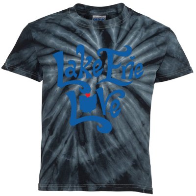 Lake Erie Love Kids Tie-Dye T-Shirt