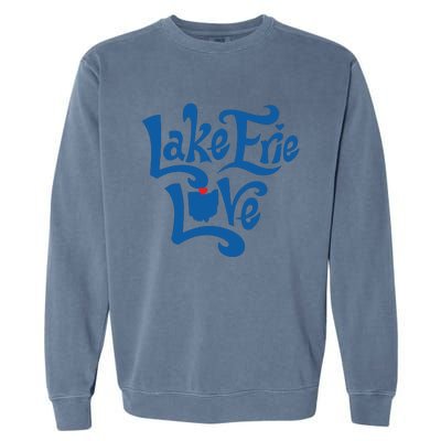 Lake Erie Love Garment-Dyed Sweatshirt