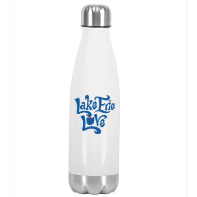 Lake Erie Love Stainless Steel Insulated Water Bottle