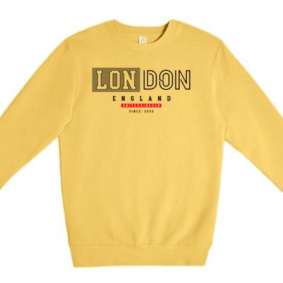 London England Premium Crewneck Sweatshirt