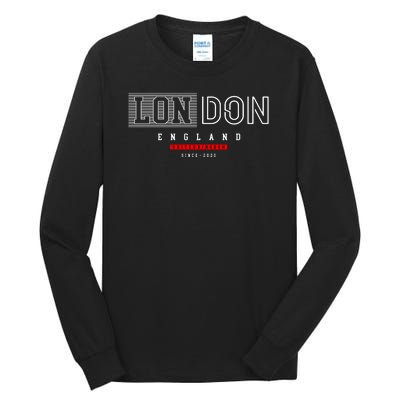 London England Tall Long Sleeve T-Shirt