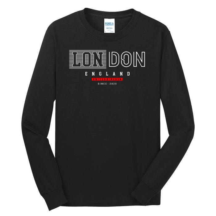 London England Tall Long Sleeve T-Shirt