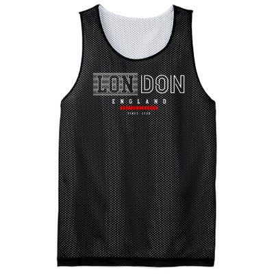 London England Mesh Reversible Basketball Jersey Tank