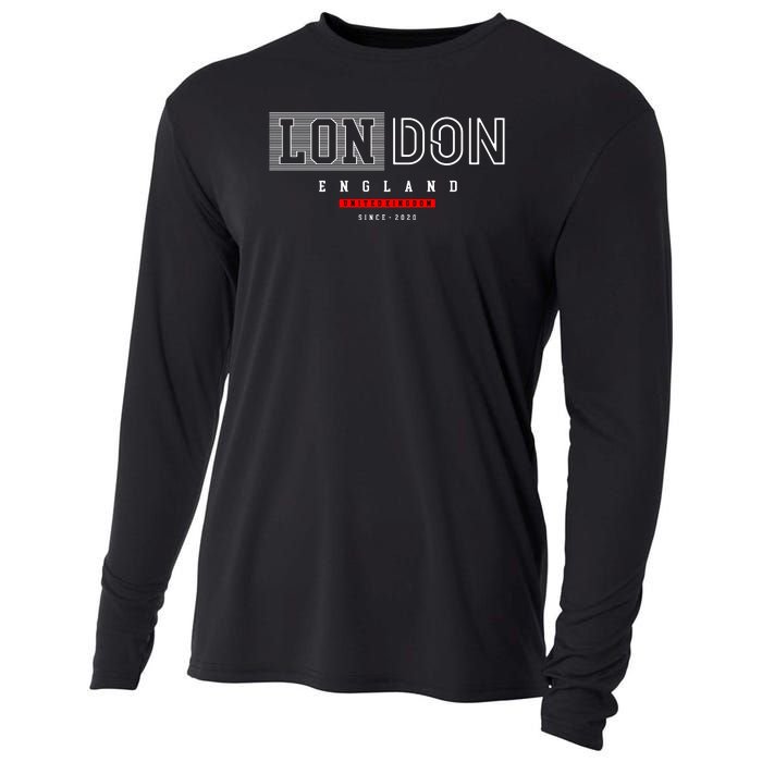 London England Cooling Performance Long Sleeve Crew