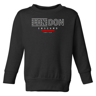 London England Toddler Sweatshirt