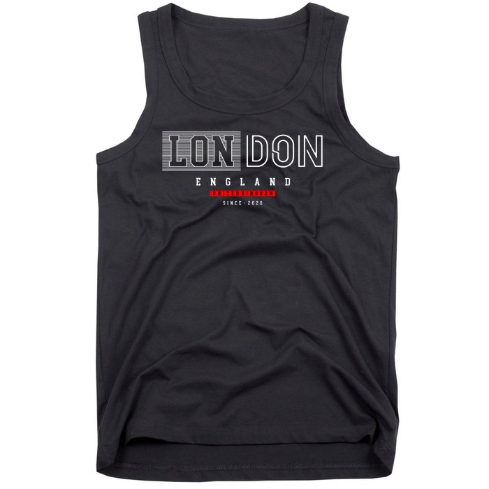 London England Tank Top