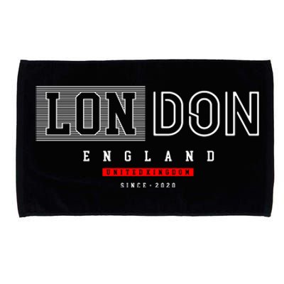 London England Microfiber Hand Towel