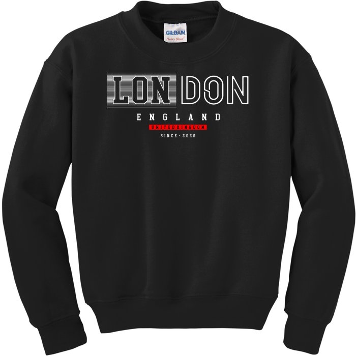 London England Kids Sweatshirt