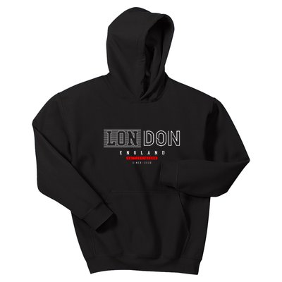 London England Kids Hoodie