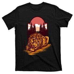 Lion Eating T-Shirt