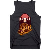 Lion Eating Tank Top