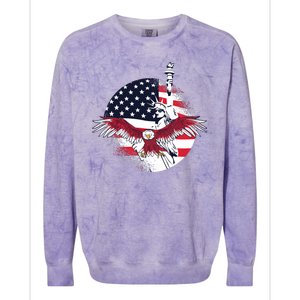 Liberty Eagle Colorblast Crewneck Sweatshirt