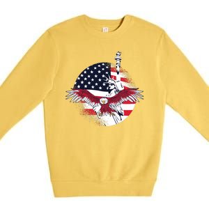 Liberty Eagle Premium Crewneck Sweatshirt