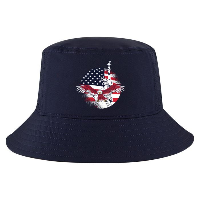 Liberty Eagle Cool Comfort Performance Bucket Hat