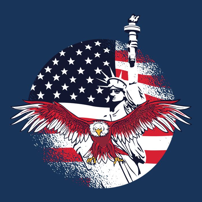 Liberty Eagle Cool Comfort Performance Bucket Hat