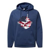 Liberty Eagle Performance Fleece Hoodie